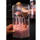 thumbnail image 4 of Soporte De Almacenamiento Para Brochas De Maquillaje, Tapa Hermética A Prueba De Polvo, Soporte Para Brochas Cosméticas Multifuncional De Plástico, Ahorro De Espacio Para El, 4 of 7