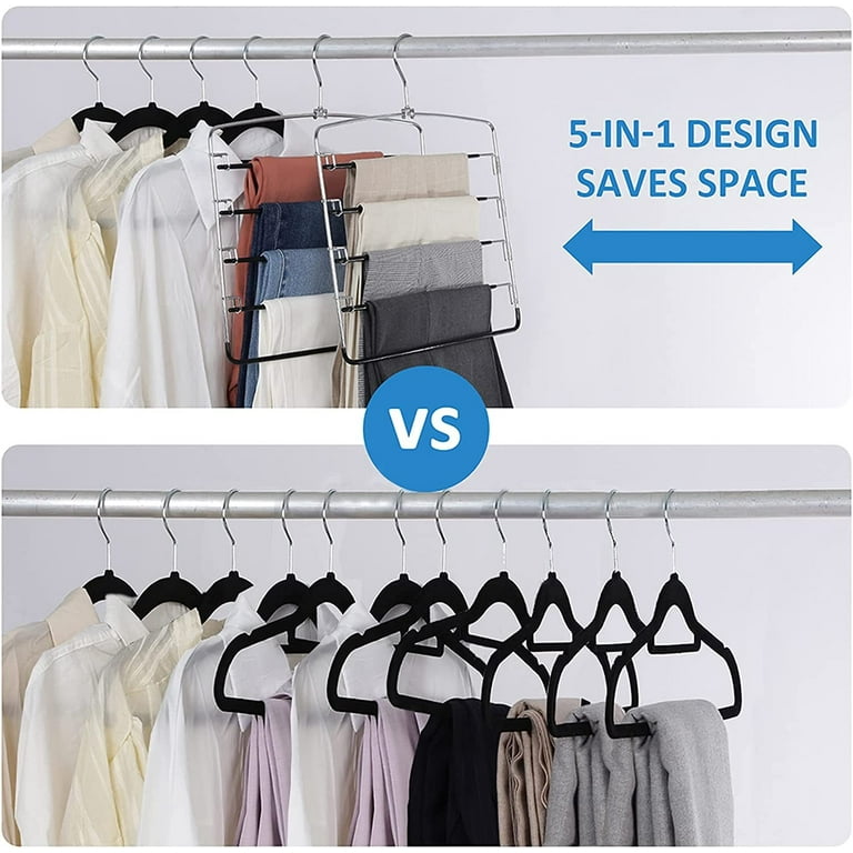 Slacks hangers online space savers