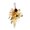 C, variant on BingTong Christmas Wreath With LED Lights – Light Up Golden Xmas Wreath Swag, LED Light Artificial Gold Leaf Red Velvet Ball Front Door Hanging Ornament, Winter Holiday Indoor Wall C