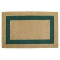 thumbnail image 2 of Heavy Duty Coir Door Mat Single Picture Frame, Plain - Green 22" x 36", 2 of 7