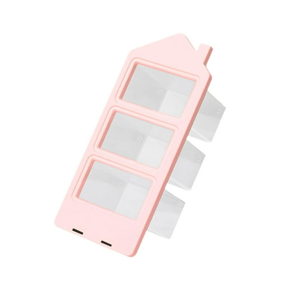 Marcadores de la pluma Almacenamiento de lápiz versátil para la oficina de papelería escolar Rosa