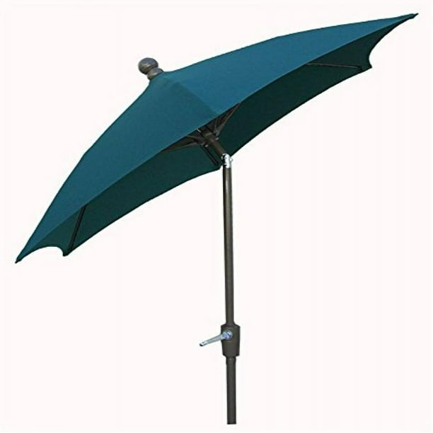 FiberBuilt Umbrellas Terrace Umbrella with PushButton Tilt, 9 Foot