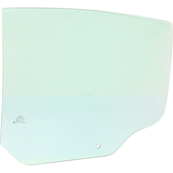 Door Glass Compatible with 2011-2022 Dodge Charger Rear, Right Passenger DD11927 GTNN