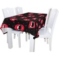 thumbnail image 2 of Coolnut 60"x60" Tablecloth Halloween Red Vampire Lips Modern Table Cover for Home Decoration Spill Proof Cloth Washable for Dinner Picnic, 2 of 6