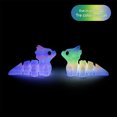thumbnail image 5 of 3D Printed Triceratops, Small Figurines Dinosaur Fidget Toy, Kids Triceratops Little Animals Figures, Cute Glowing Dinosaur Toy for Boys, Girls at Home, 5 of 10