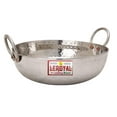 thumbnail image 5 of LEROYAL Stainless Steel Hammered cook Kadai Kadhai  2 Liter Capacity & 8.3 cm Diameter Cooking Wok for Kitchen Cookware Home, 5 of 9