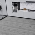 thumbnail image 6 of Vinyl Flooring Roll PVC Thickened Peel and Stick Floor Wood Plank Self Adhesive Flooring DIY 23.6" X 196" Dark Gray, 6 of 7