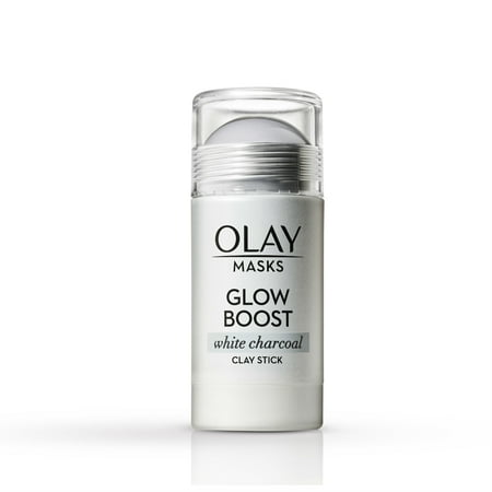 - Olay Glow Boost White Charcoal Clay Face Mask Stick 1.7 oz.