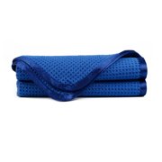 Carcarez Large Waffle Weave Microfiber Drying Towel Blue 16x24,pack of 6