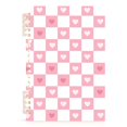 thumbnail image 7 of FORMRS 1-Subject Spiral Notebook 8" x 5" College Ruled 60 Refillable Sheet A5 Hard Cover, Pink Checkered Heart, 7 of 7