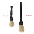 thumbnail image 4 of 2PCS Car Detailing Brush Dirt Dust Cleaning Tool Black for Trucks Motorcycles Bicycles, 4 of 5