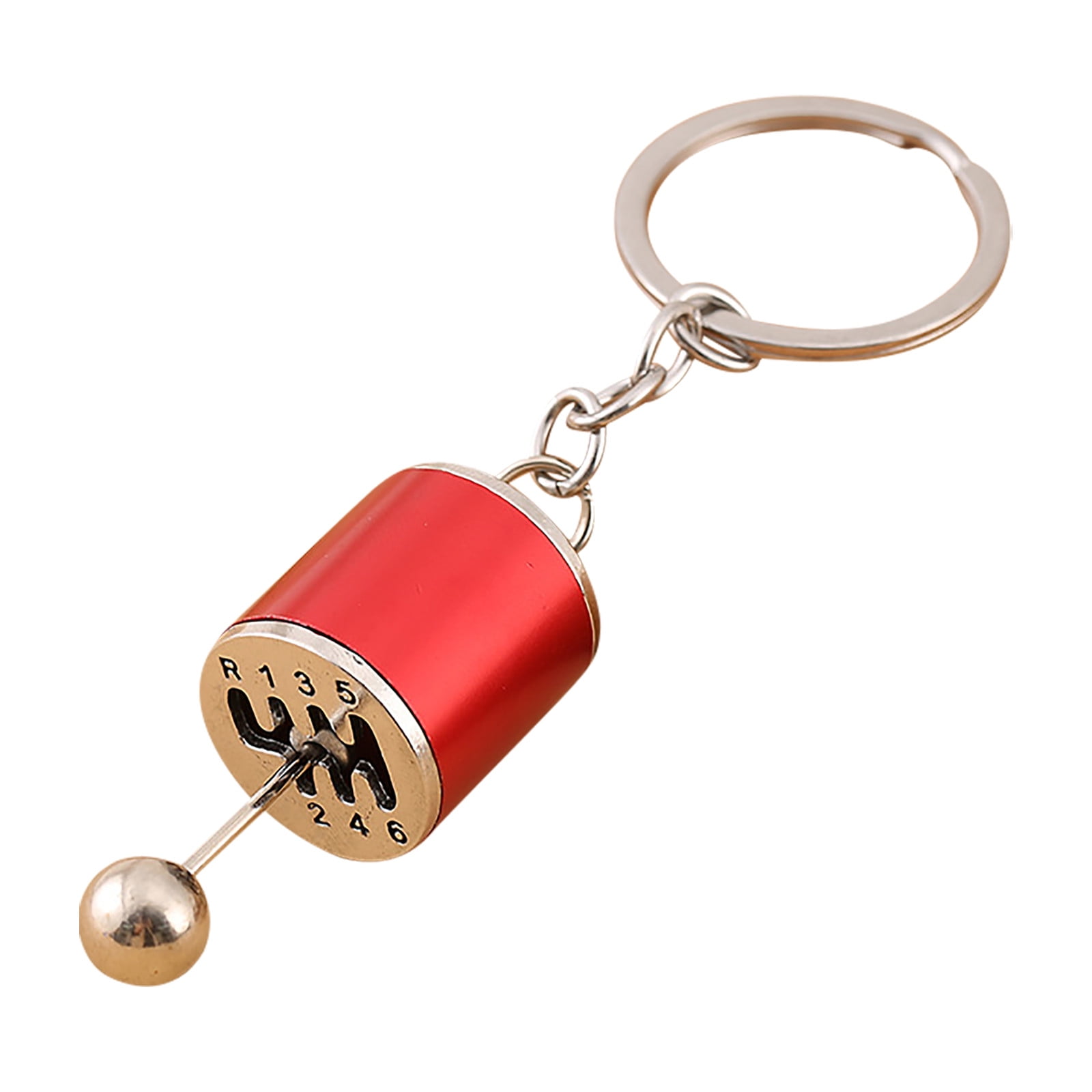 WANYNG Keychains Metal Keychain Funny Polished Turbocharger Keyfob Crafts  Pendant Key Chain Car Parts Key Ring For Boyfriend metal keychain White -  