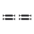 thumbnail image 3 of ZheElen 2 Pcs Table de Soccer Universelle Accessoires de Machine de Soccer Standard Tables Noires 2Ensemble, 3 of 6