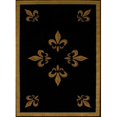 thumbnail image 1 of United Weavers 750 00570 28 1 Pi 11 Po x 7 Pi 4 Po Affinité FDL Runner Rug&44; Noir, 1 of 1