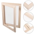 thumbnail image 2 of Paper Making Mold Paper Making Screen DIY Paper Making Wood Frame Wooden Paper Making Frame, 2 of 7