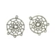 thumbnail image 3 of 100 Stück Traumfänger Ohrringe Halskette DIY Herstellung Anhänger Anschlüsse SOLEDAD Charm Pendant Connector, 3 of 5