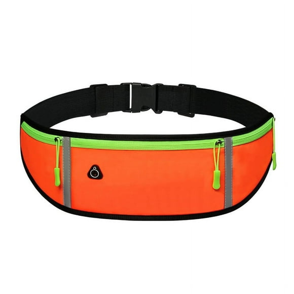 Cinturón para correr, riñonera para hombre y mujer, resistente al agua, ideal para senderismo, fitness, viajes, ajustable, funda para correr, soporte para teléfono, accesorios.