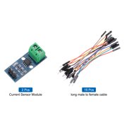 Uxcell 2pcs ACS712 Current Sensor Module 30A Hall Effect Current Sensor AC/DC with Cable