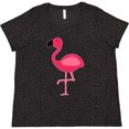 thumbnail image 3 of Inktastic Pink Flamingo Women's Plus Size T-Shirt, 3 of 5