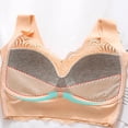 thumbnail image 4 of Yuanlong Womens Push Up Bra Lace Full Coverage Support Padded Wireless Bralette Comfort Seamless Wide Strap Everyday Shaping Bra, 4 of 6