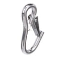thumbnail image 3 of Attwood 7653L3 Utility Snap Hook, Zinc-Plated Steel, Spring-Loaded Closure, Light-Duty, 4 Inches Long, ¼-Inch Ring Diameter, 3 of 3