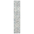 thumbnail image 2 of MeyJey Boho Indoor Hallway Runner Rug 2'x10', Oriental Non Slip Machine Washable Area Rug Distressed Vintage Floor Carpet for Bedroom Kitchen Dinning/Living/Laundry Room, Blue/Beige, 2 of 12