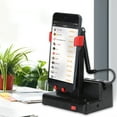 thumbnail image 3 of Automatically Mobile Phone Shaker, Stable Stand Left Right Swing Steps Counter Cellphone Pedometer, Steps Counter Accessories By Connect Usb, Red, 3 of 8