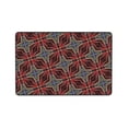 thumbnail image 7 of Moroccan Decor Texture Rugs Doormat, Non-Slip Machine Washable Carpets Floor Door Mat , 36" x 24", 7 of 7
