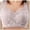 Purple, variant on Soft Intention Jelly Wireless Bra Seamless Bralettes Support Bra Plus Size Fashion Bras for Sister Winter Daily Casual Outfit Bra