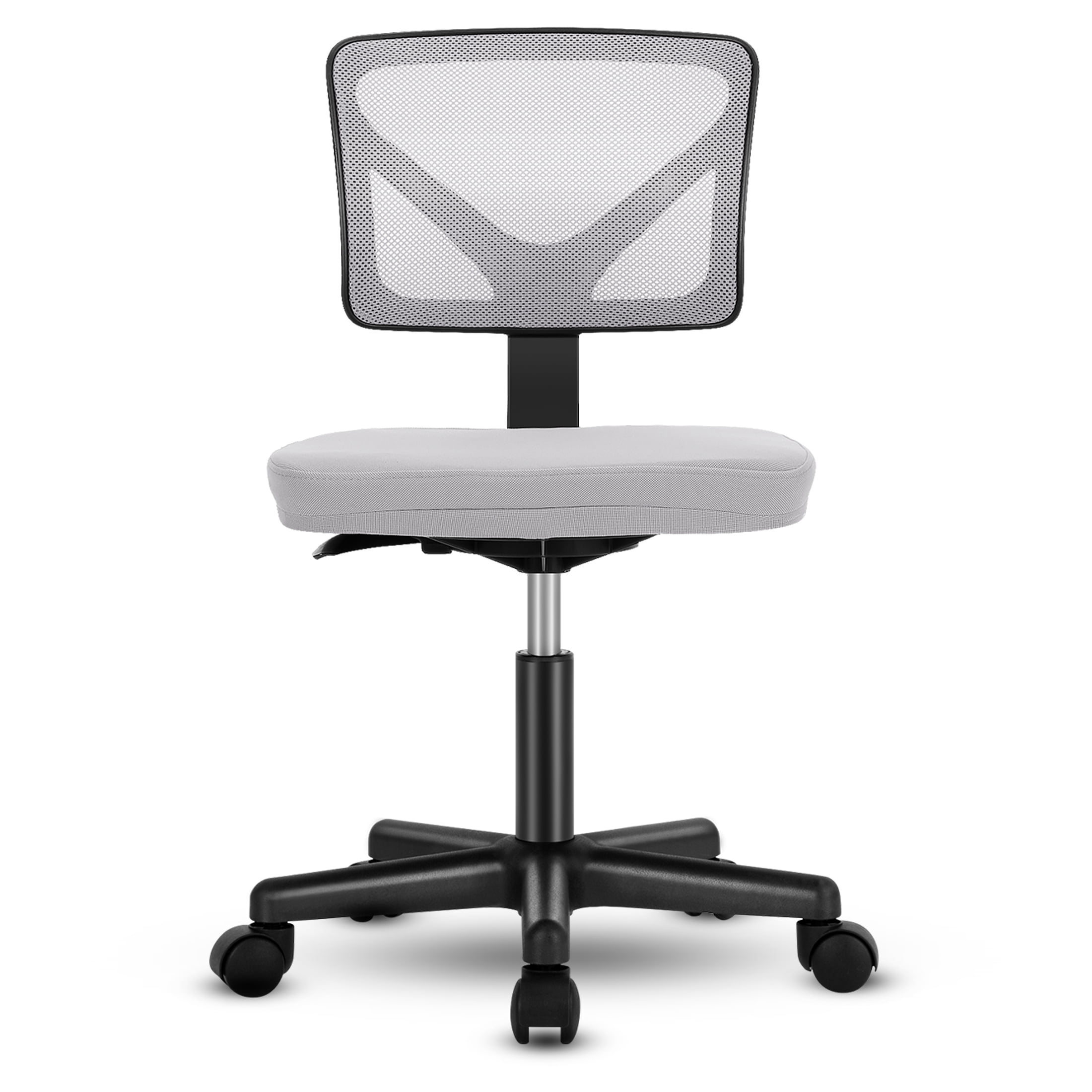 JOINSUN Desk Chair with Lumbar Support & Adjustable Height, 200 lb. Capacity, Gray