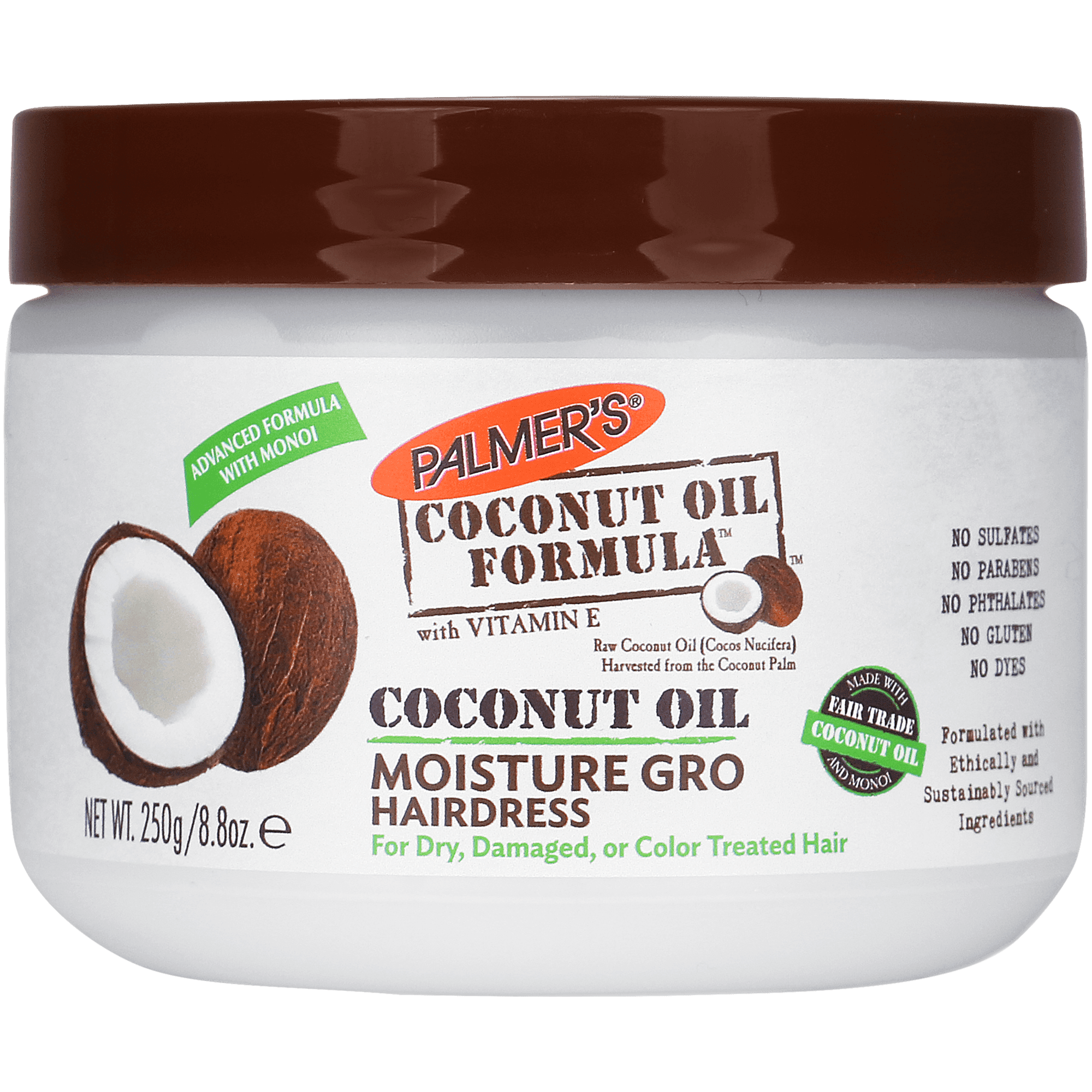 Palmer's Coconut Oil Formula Moisture Gro Hairdress Jar 8.8 oz