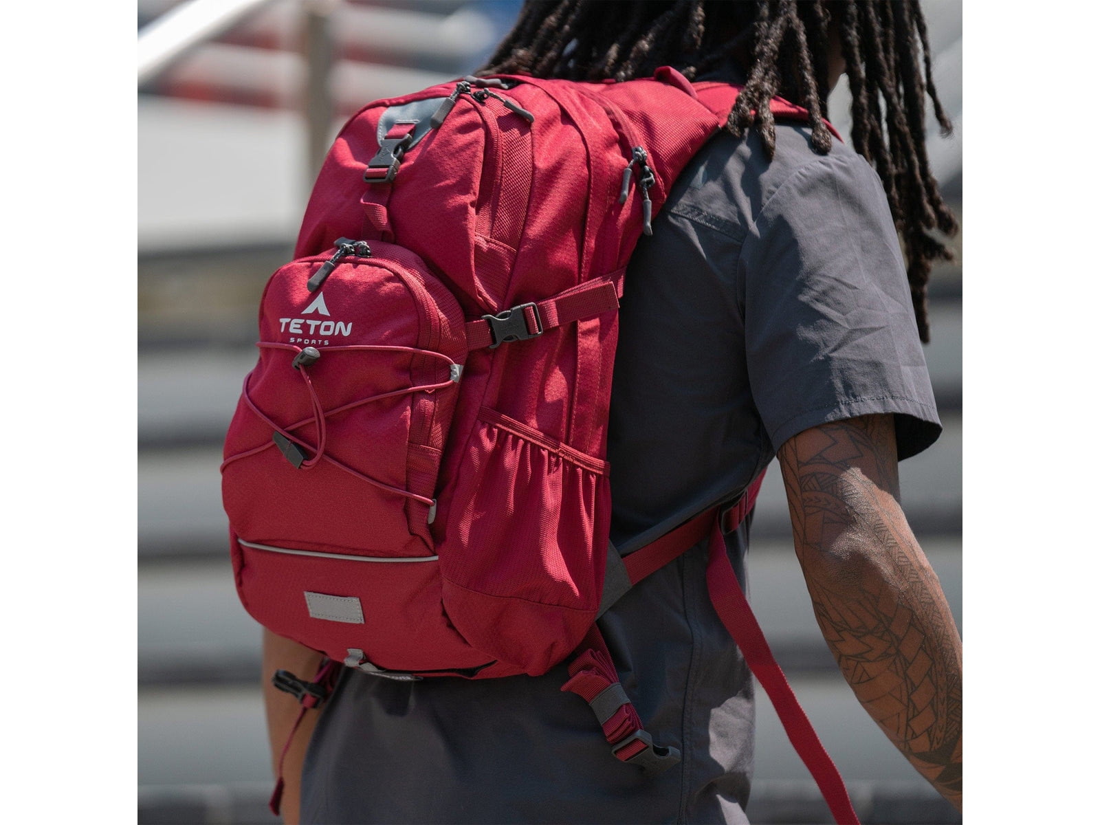 Teton Oasis 22L Hydration Pack - Pomegranate