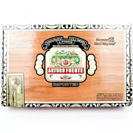 Arturo Fuente Magnum Vitola Fifty-Four Empty Wood Cigar Box 10.75" x 6.75" x 2"