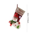 thumbnail image 3 of SIfdSeng Get it Fast Super Cute Three Socks Creating A Warm Suitable for Hanging By the Fireplace Excellent Family Gathering Come And, 3 of 3