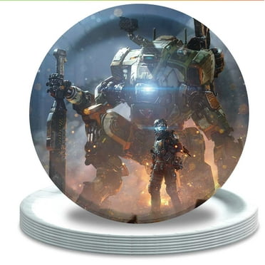 Titanfall Plates Party Supplies Birthday Dinnerware Decorations Tableware Disposable