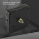 thumbnail image 4 of Quartz Clock Movement Mechanism DIY Repair Parts Black + Hands, 4 of 5