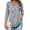 Gray Floral, variant on Zeagoo Quarter Sleeve Tops for Women Tunic Blouses V Neck Tee Shirts Tunics Blouses for Women