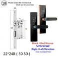 thumbnail image 2 of Serrure Électronique Bluetooth Serrure Intelligente pour Porte Serrure à Empreinte Digitale Mot de Passe Carte IC Clé pour Maison Intelligente, Maison Intelligente Intégrée, 2 of 5