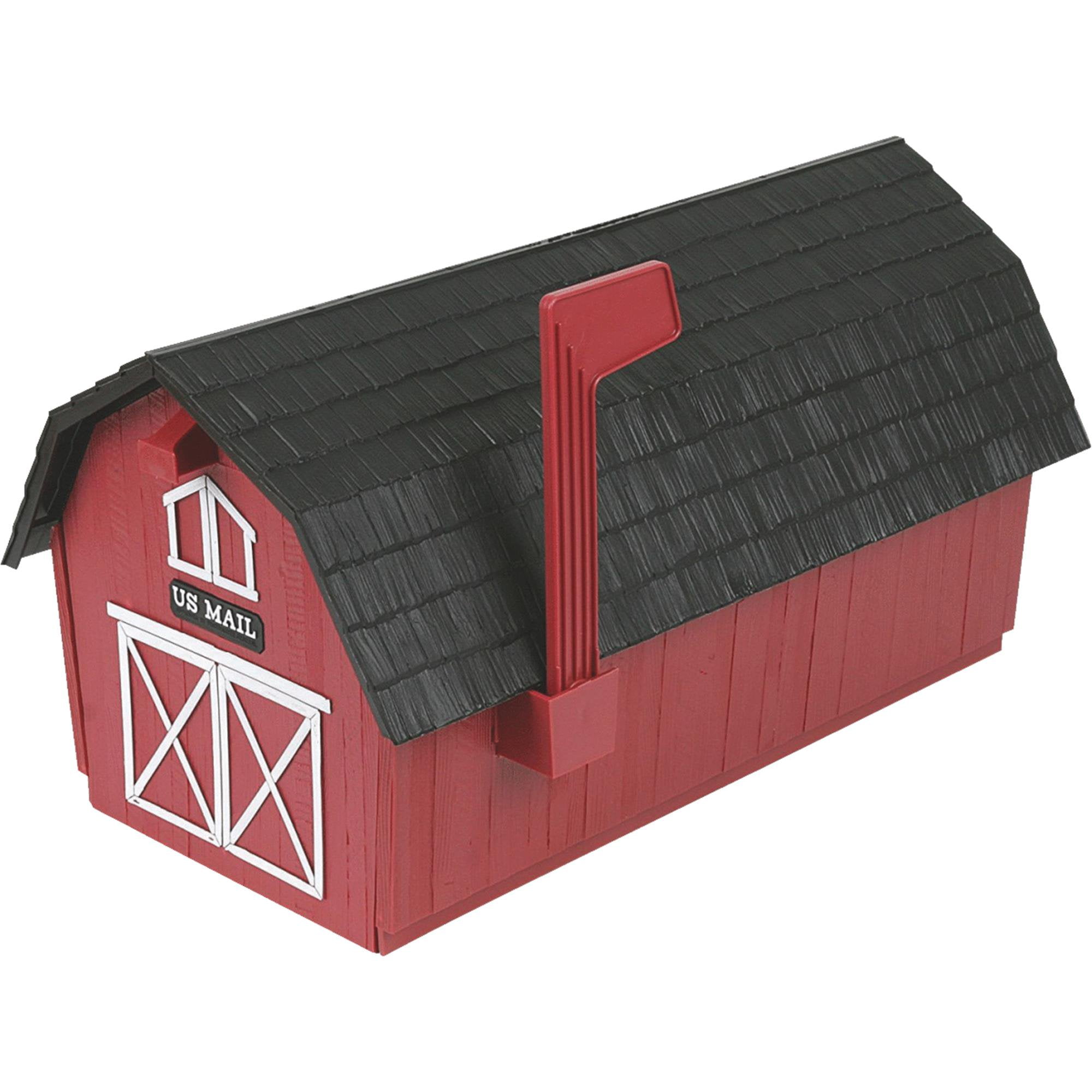 Flambeau T3 Barn Post Mount Mailbox by Flambeau Prod.