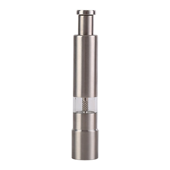Meitianfacai Stainless Steel Manual Spice Multi-purpose Black Pepper Grinder Manual Press Type Household Pepper Grinder