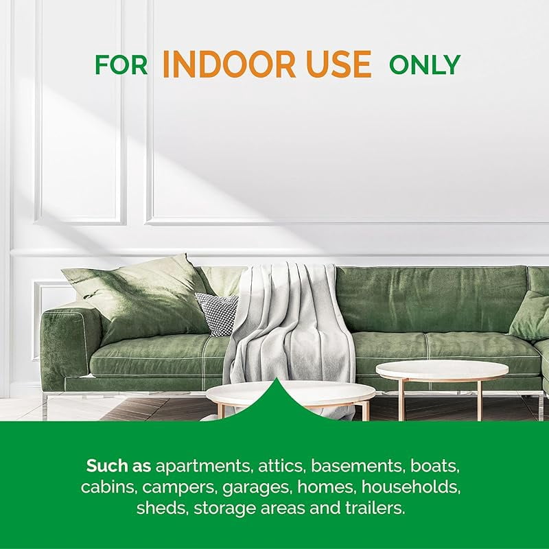 Fogger With Odor Neutralizer, Kills Roaches, Ants, Spiders & Fleas, 3 Count, 2 Ounce Pack of 2