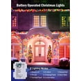 thumbnail image 2 of Cadena de luces Minetom, funciona con pilas, 4 x 5 m, 200 LED, multicolor, 2 of 7