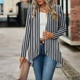 thumbnail image 5 of Women's Summer Long Cardigan Lightweight Long Sleeve Ladies Open Front Casual Cardigan Black L, 5 of 7