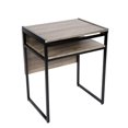thumbnail image 1 of SpaceMaster SMT-08D-BL Small Space Desk & Dining Table in Black, 1 of 1