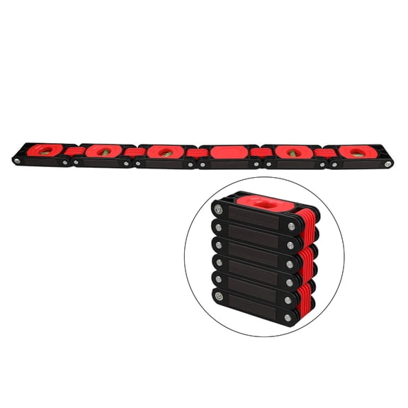 Folding Levels, 3/4/6 Sections Foldable Level Measuring Woodworking Tool for Various Corners Stair Magnetic Level