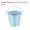 Light Blue, variant on 2"x2" Small Metal Bucket Colorful Buckets Cute Candy Tiny Decorative Pails with Handles White 3 Pack