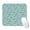 Deer Floral Leaf, variant on 20x22.5cm Mouse Pad, Non-Slip Waterproof Rubber Base, Smooth Precise Desk Mat,Deer Floral Leaf Light Blue Pattern