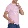 thumbnail image 5 of Pacific North West Mountain Men'S Basic Short Sleeve T-Shirt Pink 3x-Large, 5 of 5