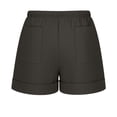 thumbnail image 6 of OSFVNOXV 100% Cotton Shorts for Men Summer Work Shorts Stretch High Waisted Drawstring Lounge Sleep Shorts with Multi-Pockets, 6 of 9
