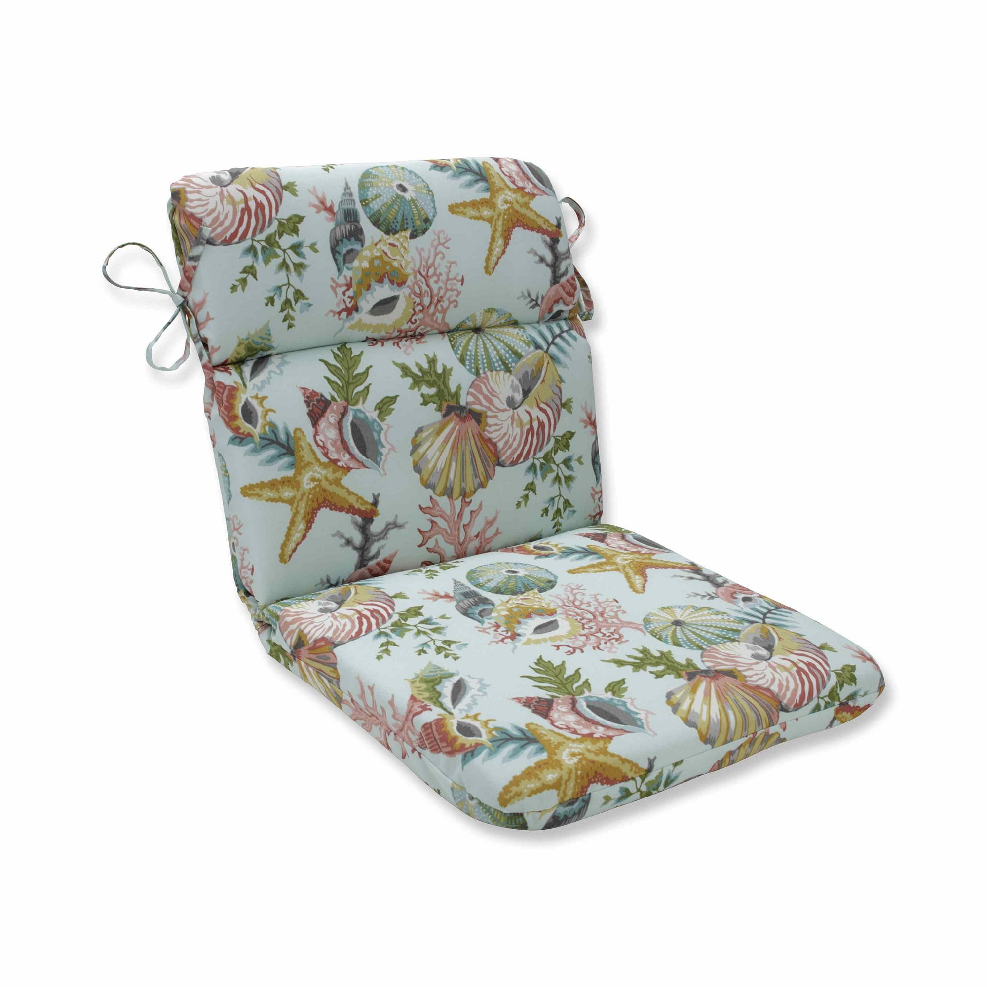 Pillow Perfect Grantoli Seamist Rounded Corners Chair Cushion